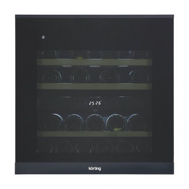 Винный холодильник встраиваемый Korting KFW 604 DB GXN Винный холодильник встраиваемый Korting KFW 604 DB GXN