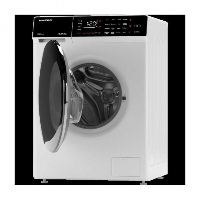 Стиральная машина HIBERG i-DDQ9-10714 W c сушкой Стиральная машина HIBERG i-DDQ9-10714 W c сушкой