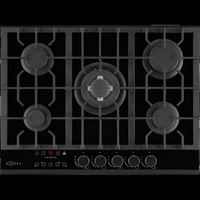 Варочная поверхность ZUGEL ZGH602X черная