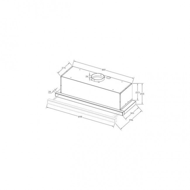Вытяжка Korting KHP 9815 GN Вытяжка Korting KHP 9815 GN