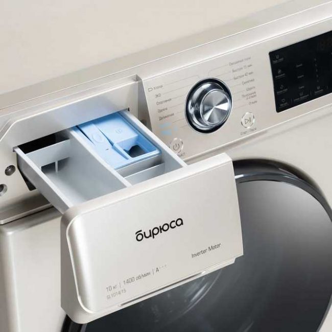 Стиральная машина БИРЮСА WM-SL1014/15 B золотой