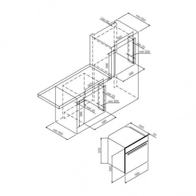 Духовой шкаф GRAUDE BE 60.0 C Духовой шкаф GRAUDE BE 60.0 C