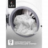 Машина стиральная LEX LWM12012WBlID черный белый