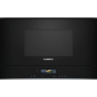 Встраиваемая микроволновая печь Siemens BF722L1B1 черный