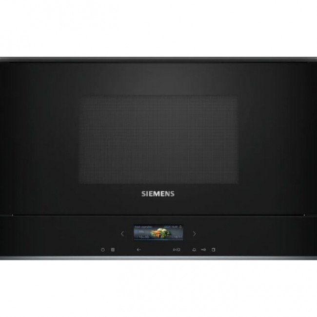 Встраиваемая микроволновая печь Siemens BF722L1B1 черный