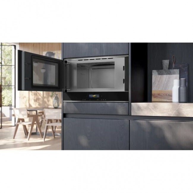 Встраиваемая микроволновая печь Siemens BF722L1B1 черный