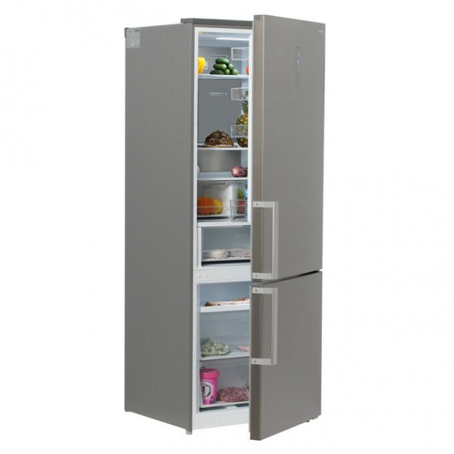 Холодильник Hyundai CC4553F нержавеющая сталь 188x70x67см (двухкамерный) Холодильник Hyundai CC4553F нержавеющая сталь 188x70x67см (двухкамерный)