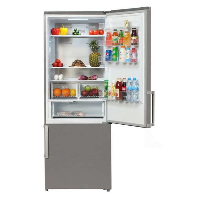 Холодильник Hyundai CC4553F нержавеющая сталь 188x70x67см (двухкамерный) Холодильник Hyundai CC4553F нержавеющая сталь 188x70x67см (двухкамерный)