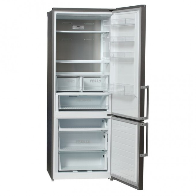 Холодильник Hyundai CC4553F нержавеющая сталь 188x70x67см (двухкамерный) Холодильник Hyundai CC4553F нержавеющая сталь 188x70x67см (двухкамерный)