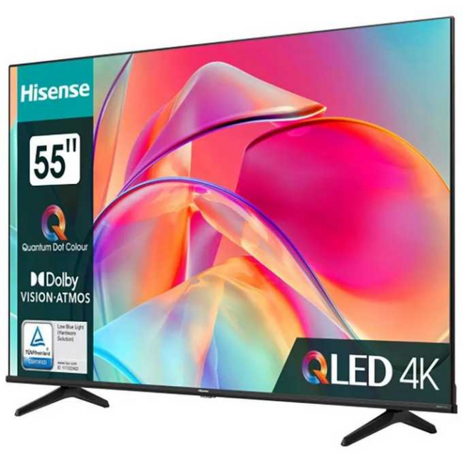 55" Телевизор Hisense 55E7KQ черный QLED 3840x2160, 4K Ultra HD, 60 Гц, Wi-Fi, Smart TV, VIDAA 55" Телевизор Hisense 55E7KQ черный QLED 3840x2160, 4K Ultra HD, 60 Гц, Wi-Fi, Smart TV, VIDAA