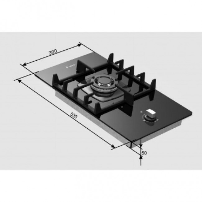Газовая варочная панель GEFEST ПВГ 2001 Газовая варочная панель GEFEST ПВГ 2001