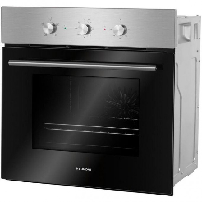 Духовой шкаф Hyundai HEO 6632 IX серебристый