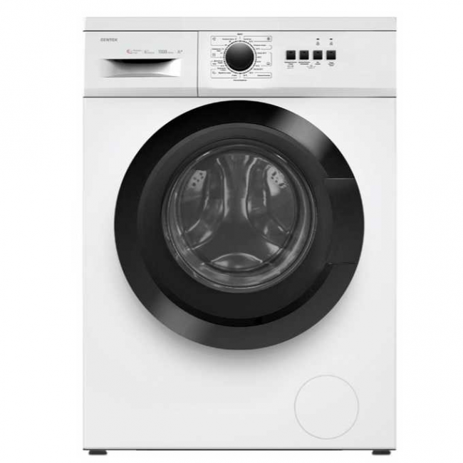 Стиральная машина Centek CT-1902 (белый) 1000 / 6кг / 40см / 23пр / Очистка барабана / Пар / A+