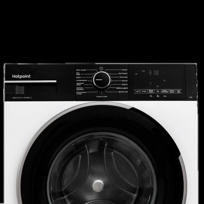 Стиральная машина Hotpoint WSH 6090 VBB класс: A загр.фронтальная макс.:6кг белый инвертер Стиральная машина Hotpoint WSH 6090 VBB класс: A загр.фронтальная макс.:6кг белый инвертер