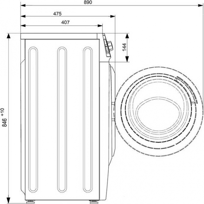 Стиральная машина ATLANT СМА-60У1210-00