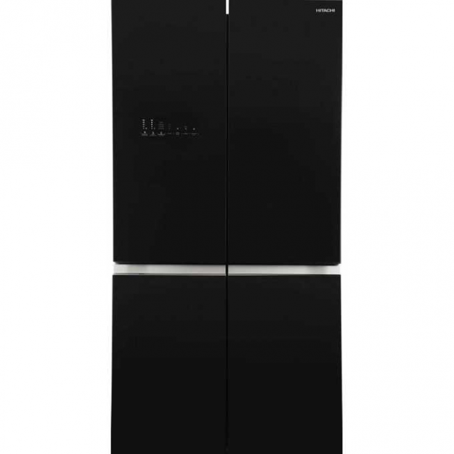 Холодильник Hitachi R-WB820VUC2 GBK черный стекло