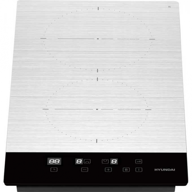 Варочная поверхность Hyundai HHI 3772 GR серебристый индукционная