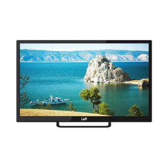24" Телевизор LEFF 24H240T черный 1366x768, HD READY, 60 Гц