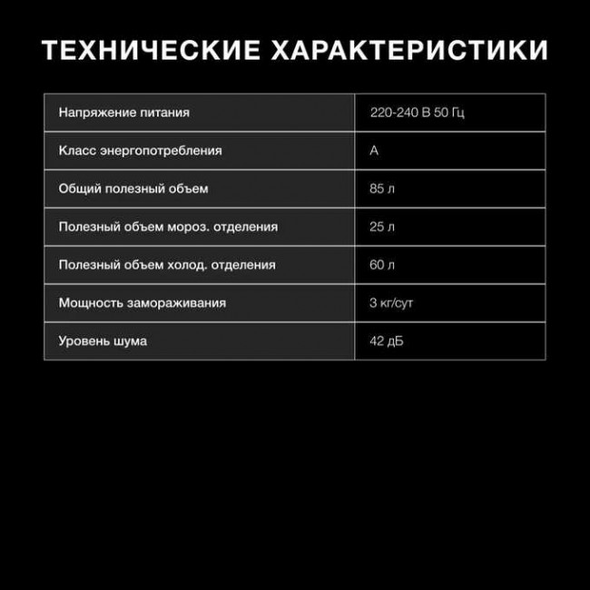 Холодильник Hyundai CT10021H белый Холодильник Hyundai CT10021H белый