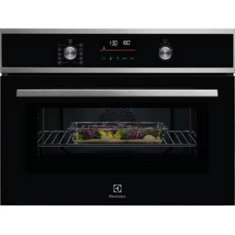 Духовой шкаф Electrolux EVL6E49X черный/серебристый