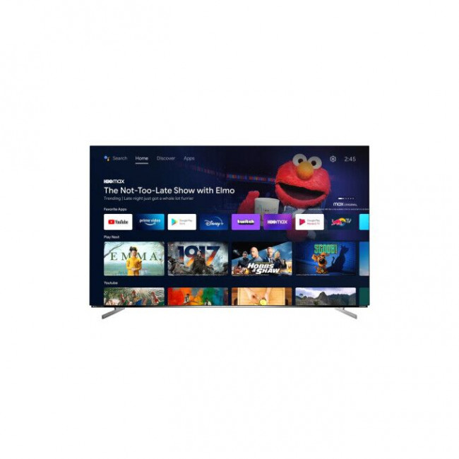 55" Телевизор SKYWORTH 55SXE9000 серый 3840x2160, Ultra HD, 60 Гц, WI-FI, SMART TV, Google TV