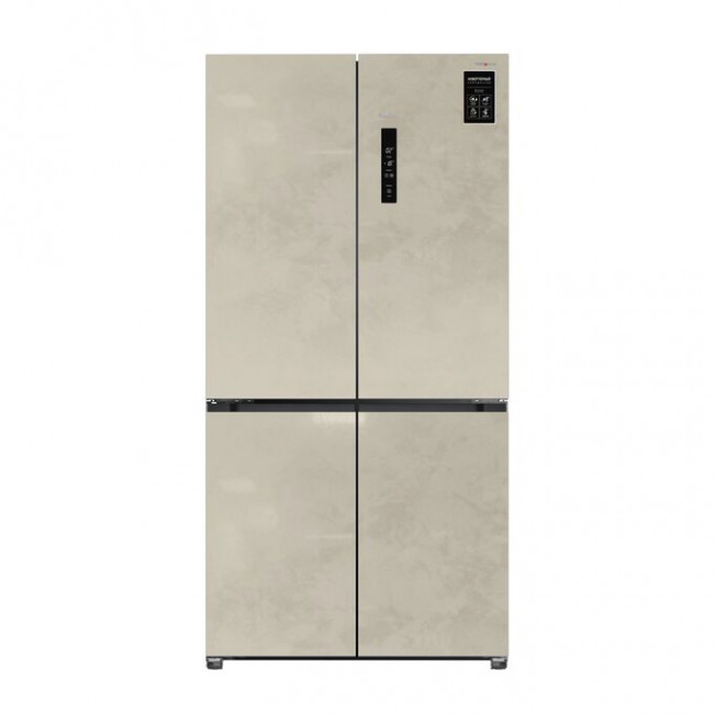 Холодильник TESLER RCD-547BI Marble beige Холодильник TESLER RCD-547BI Marble beige