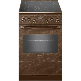 Плита Gefest 5560-03 0054 коричневый/мрамор