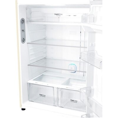 Холодильник LG GR-H802HEHL,Бежевый,86х184х73