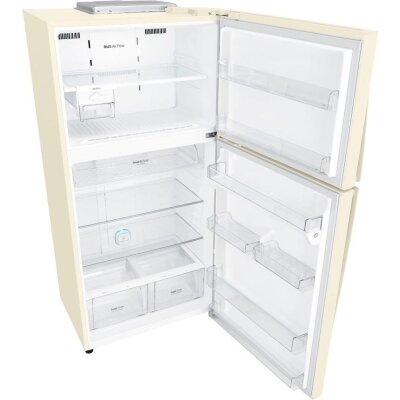 Холодильник LG GR-H802HEHL,Бежевый,86х184х73