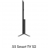 55" Телевизор Haier 55 Smart TV S2 черный 3840x2160, 4K Ultra HD, 60 Гц, Wi-Fi, Smart TV, Android TV