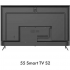 55" Телевизор Haier 55 Smart TV S2 черный 3840x2160, 4K Ultra HD, 60 Гц, Wi-Fi, Smart TV, Android TV