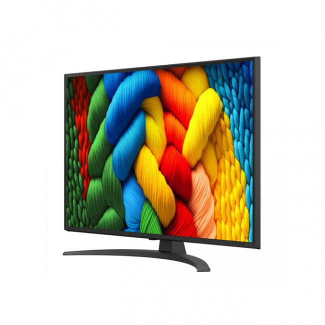 65" Телевизор LG 65NANO81A6A.ARUG черный NanoCell 3840x2160, 4K Ultra HD, 60 Гц, Wi-Fi, Smart TV, WebOS