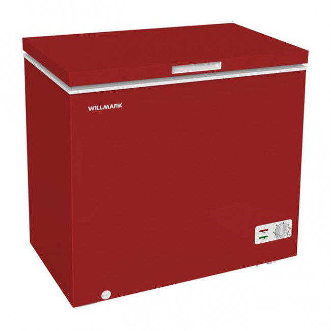 Морозильный ларь WILLMARK CF-310CS красный Морозильный ларь WILLMARK CF-310CS красный