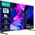75" Телевизор Hisense 75U7KQ черный 3840 x 2160 Ultra HD 4K 120 Гц Smart TV VIDAA