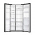 Холодильник HAIER HRF-600DB7RU черный Side by Side инверторный двухкамерный