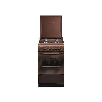 Газовая плита Gefest 3200-06 К19 коричневый, 85х50х57см, газовая духовка 42л, газ-контроль духовки, поджиг кнопкой, решетки стальные