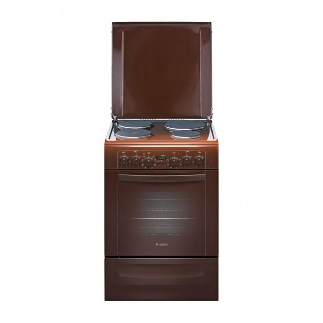 Плита Gefest 6140-03 0001 коричневый эмаль