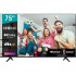 75" Телевизор Hisense 75A6K черный 3840x2160, 4K Ultra HD, 60 Гц, WiFi, Smart TV , VIDAA