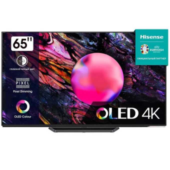 65" Телевизор Hisense 65A85K OLED черный 3840x2160, 4K Ultra HD, 120 Гц, Wi-Fi, Smart TV, VIDAA 65" Телевизор Hisense 65A85K OLED черный 3840x2160, 4K Ultra HD, 120 Гц, Wi-Fi, Smart TV, VIDAA