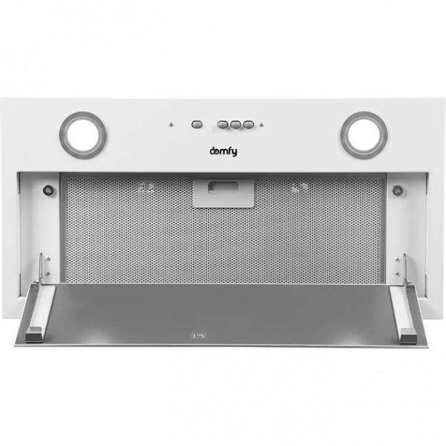 Вытяжка Domfy DM6036BB WG белый управление: кнопочное (1 мотор)