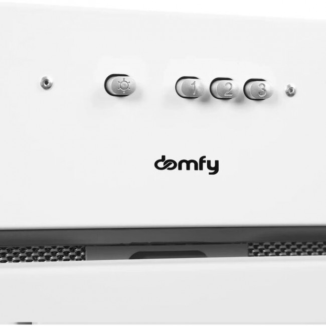 Вытяжка Domfy DM6036BB WG белый управление: кнопочное (1 мотор)