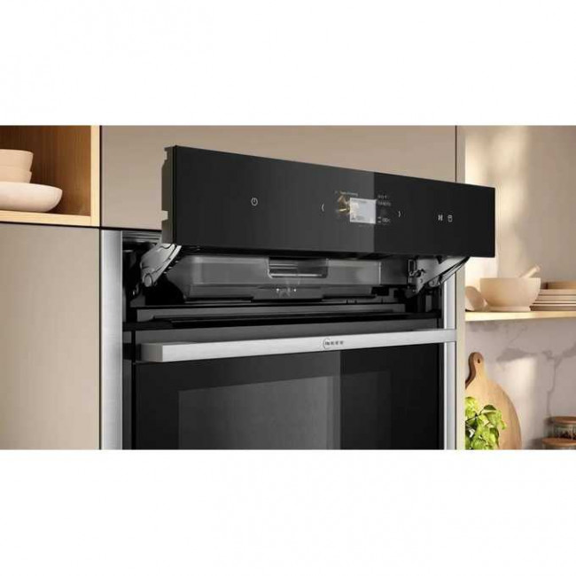 Встраиваемый духовой шкаф Neff B64FS31N0 черный/нерж электрический Встраиваемый духовой шкаф Neff B64FS31N0 черный/нерж электрический
