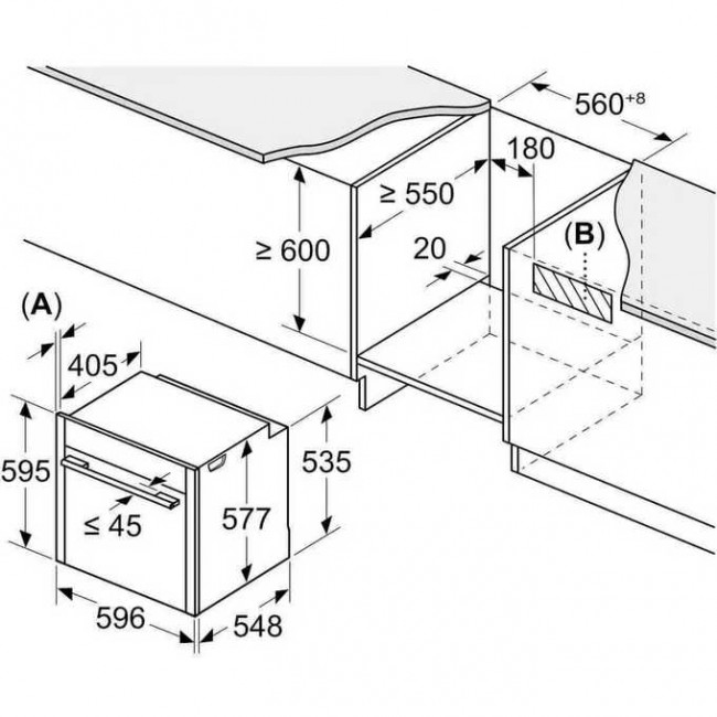Встраиваемый духовой шкаф Neff B64FS31N0 черный/нерж электрический Встраиваемый духовой шкаф Neff B64FS31N0 черный/нерж электрический