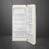Холодильник SMEG FAB28RCR6 отдельностоящий, стиль 50-х, однокамерный, внутренняя морозильная камера, объем 270л, инверторный компрессор