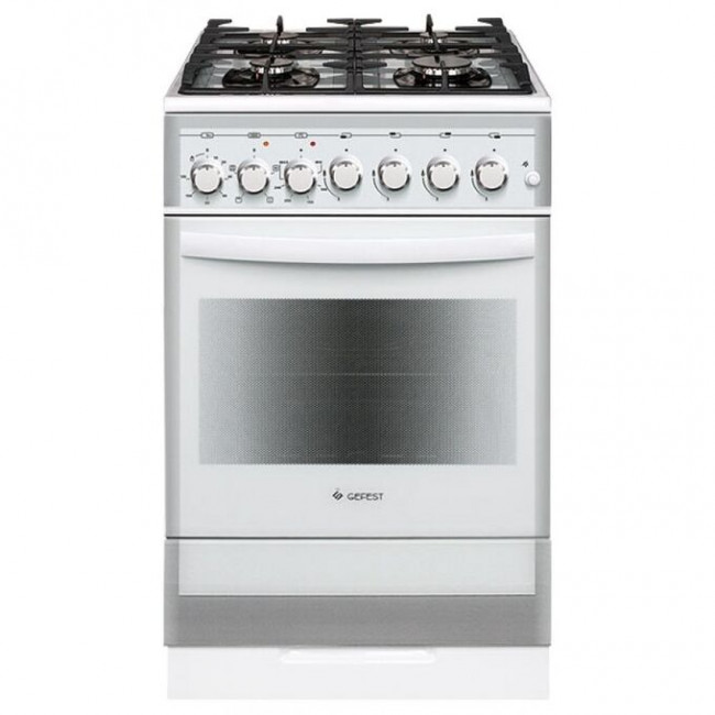 Плита газовая GEFEST 5502-02 0042 белый, 50x58.5x85 см, конфорок 4, духовка 52 л Плита газовая GEFEST 5502-02 0042 белый, 50x58.5x85 см, конфорок 4, духовка 52 л