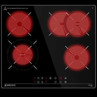 Варочная поверхность Meferi MEH604BK Ultra