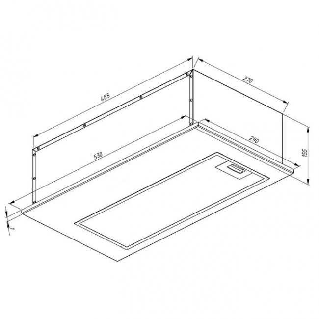 Вытяжка AKPO WK-12 Mio черный Вытяжка AKPO WK-12 Mio черный