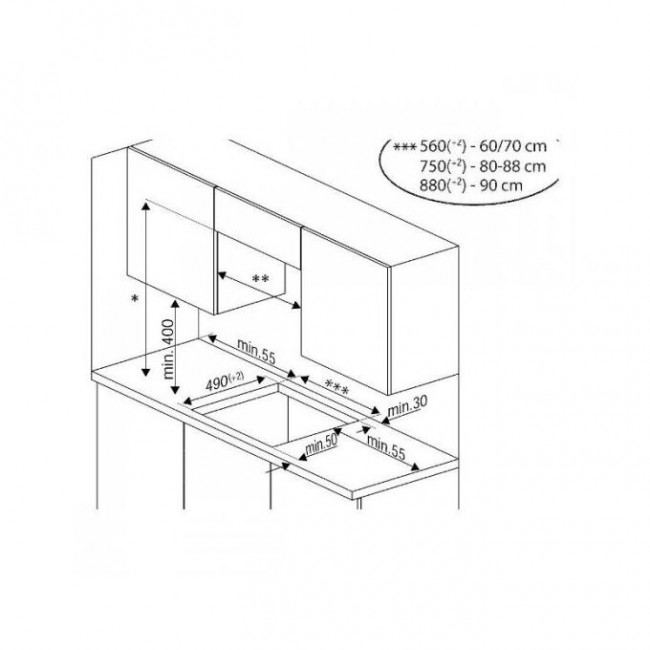 Варочная поверхность Grundig GIEI623481MX