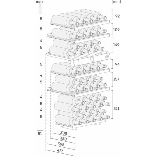 Винный шкаф встраиваемый LIEBHERR EWTgb 2383-22 001