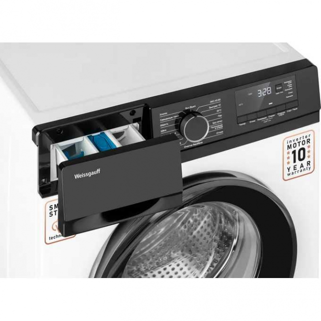 Стиральная машина Weissgauff WM 45127 DC Inverter Steam Стиральная машина Weissgauff WM 45127 DC Inverter Steam